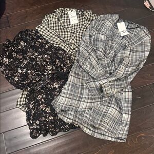 Zara 

3 for $30

Sorry no bundling, will cancel.